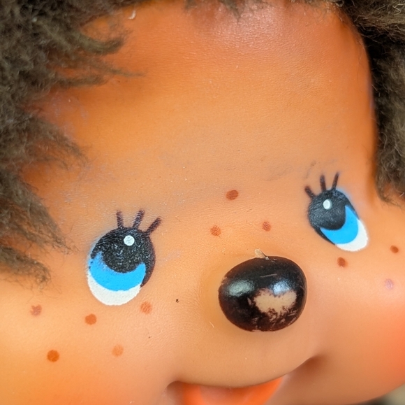 Vintage Monchhichi Thumb Sucking Monkey Duo (Flaws) - Picture 4 of 16